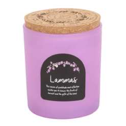 Alternative view of Lammas Cinnamon and Orange Wheel of the Year Candle
