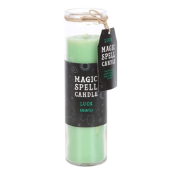 Alternative view of Luck Green Tea Magic Spell Tube Candle