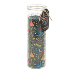 Alternative view of Midnight Bloom Print French Tulip Tube Candle