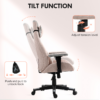 Pink Velvet Gaming Chair with Lumbar Support – Ergonomic Swivel Office Chair