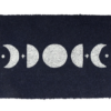 Dark Blue Moon Phase Doormat