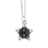 Deadly Nightshade Necklace with Black Obsidian on Greeting Card