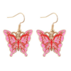 Flaming Butterfly Earrings
