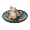 Green Fawn Trinket Dish
