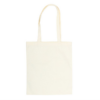 Cream Folk Print Polycotton Tote Bag