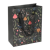 Medium Black Midnight Bloom Print Giftbag