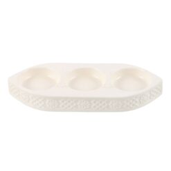 Alternative view of Geometric Triple Tealight Holder