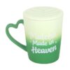Matcha Made in Heaven Mug with Coaster Lid
