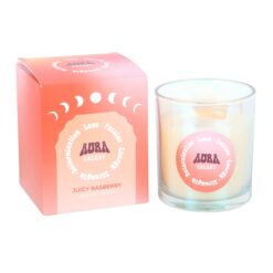 Alternative view of Aura Energy Juicy Raspberry Iridescent Candle