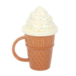 Alternative view of Ice Cream Cone Lidded Mug