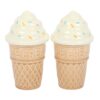 Ice Cream Cone Salt and Pepper Shakers