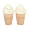Ice Cream Cone Salt and Pepper Shakers