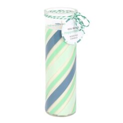 Alternative view of Candy Stripe Peppermint Tube Candle