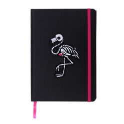 Alternative view of Flamin-goth A5 Notebook with Patch and Sticker Sheet