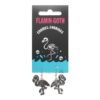 Flamin-goth Enamel Dangle Earrings