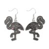 Flamin-goth Enamel Dangle Earrings