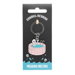 Alternative view of Dead Cool Skeleton Keyring