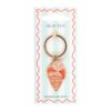 High Tide Shell Keyring
