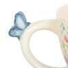 Luna Bloom Floral Print Mug with Butterfly