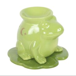 Alternative view of Luna Frog Shaped Oil Burner