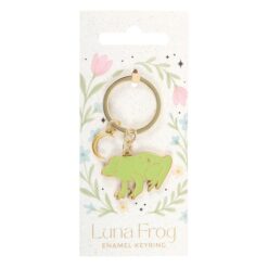 Alternative view of Luna Frog Keyring