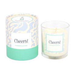 Alternative view of Cheers Congratulations Champagne Fizz Candle