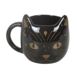 Alternative view of Magick Black Cat Face Mug