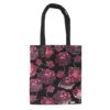 Dark Romance Floral Print Tote Bag
