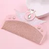 Anime Metal Hair Comb Cosplay Prop – Pink Cartoon Decorative Hair Accessory