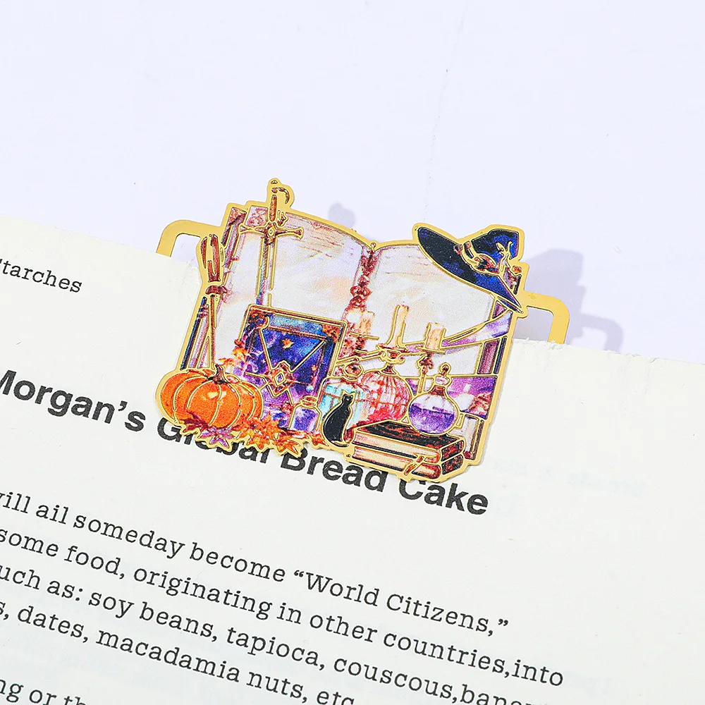 Gothic Metal Bookmark Page Clip – Vintage Hollow Book Marker for Reading Gothic Metal Bookmark Page Clip – Vintage Hollow Book Marker for Reading - Image 5