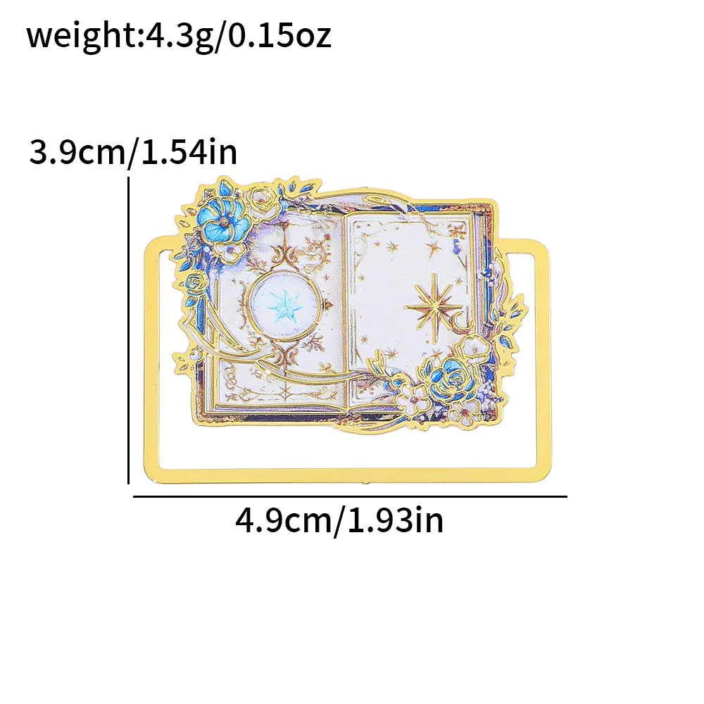 Gothic Metal Bookmark Page Clip – Vintage Hollow Book Marker for Reading Gothic Metal Bookmark Page Clip – Vintage Hollow Book Marker for Reading - Image 20