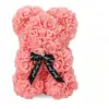 Artificial Rose Teddy Bear Gift for Mum – Decorative Flower Keepsake