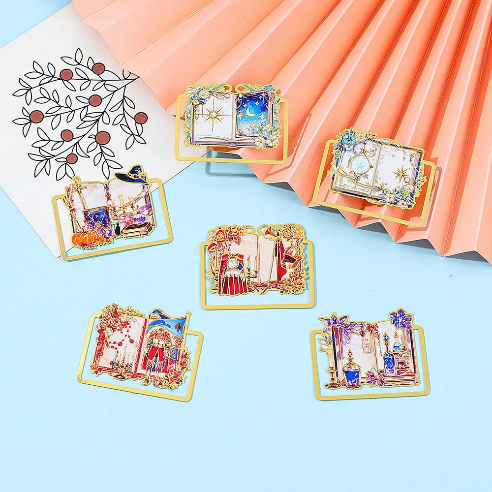 Gothic Metal Bookmark Page Clip – Vintage Hollow Book Marker for Reading Gothic Metal Bookmark Page Clip – Vintage Hollow Book Marker for Reading - Image 29