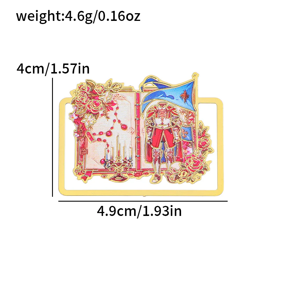 Gothic Metal Bookmark Page Clip – Vintage Hollow Book Marker for Reading Gothic Metal Bookmark Page Clip – Vintage Hollow Book Marker for Reading - Image 3