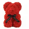 Artificial Rose Teddy Bear Gift for Mum – Decorative Flower Keepsake