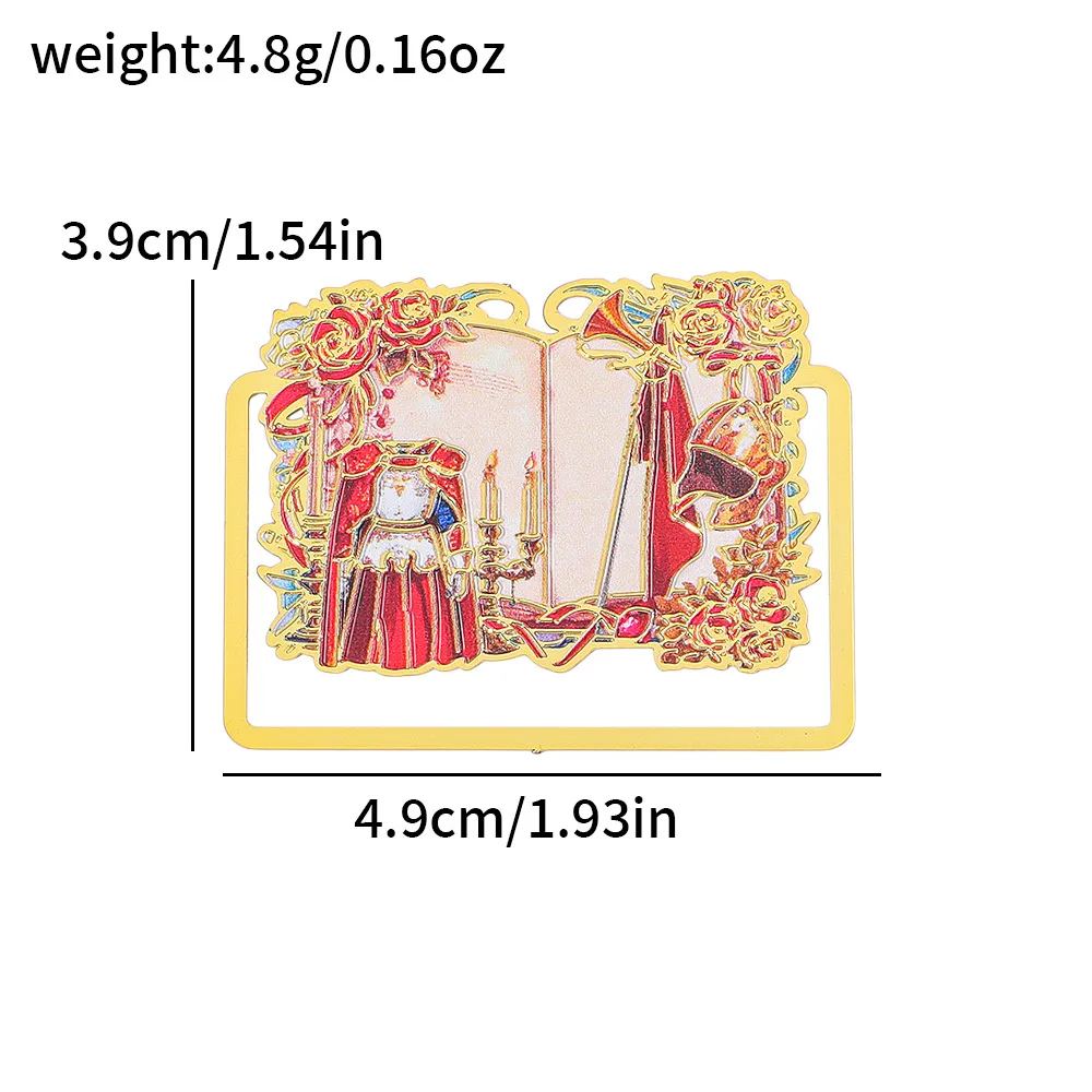 Gothic Metal Bookmark Page Clip – Vintage Hollow Book Marker for Reading Gothic Metal Bookmark Page Clip – Vintage Hollow Book Marker for Reading - Image 12