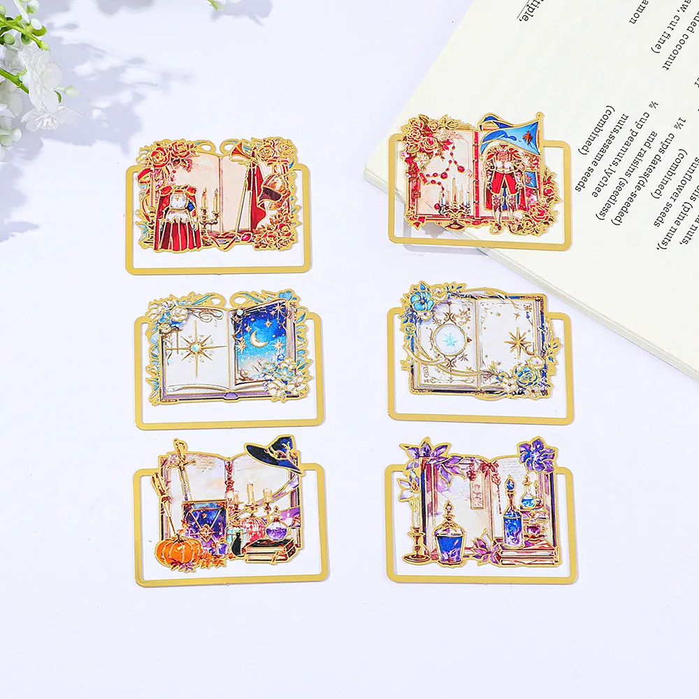 Gothic Metal Bookmark Page Clip – Vintage Hollow Book Marker for Reading Gothic Metal Bookmark Page Clip – Vintage Hollow Book Marker for Reading - Image 28