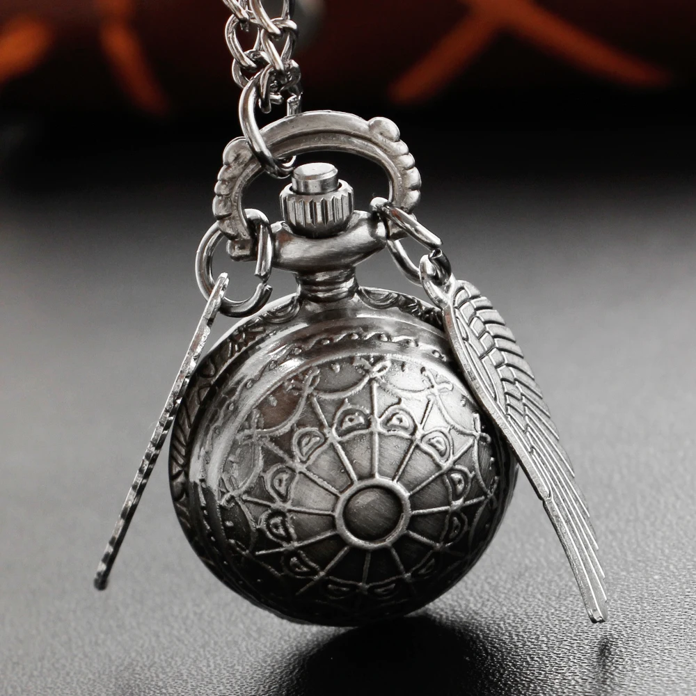Magic Gold Fairy Ball Pocket Watch Necklace – Vintage Quartz Pendant Watch Magic Gold Fairy Ball Pocket Watch Necklace – Vintage Quartz Pendant Watch - Image 17