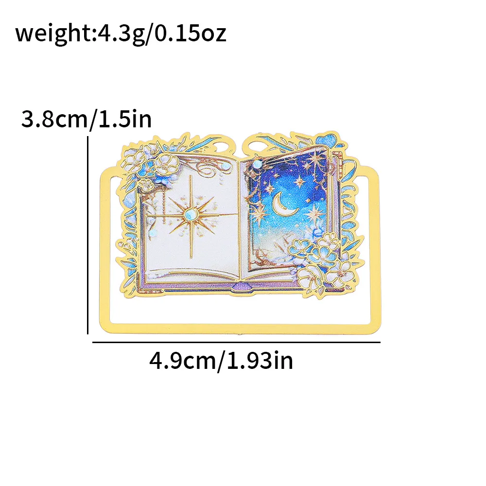 Gothic Metal Bookmark Page Clip – Vintage Hollow Book Marker for Reading Gothic Metal Bookmark Page Clip – Vintage Hollow Book Marker for Reading - Image 21