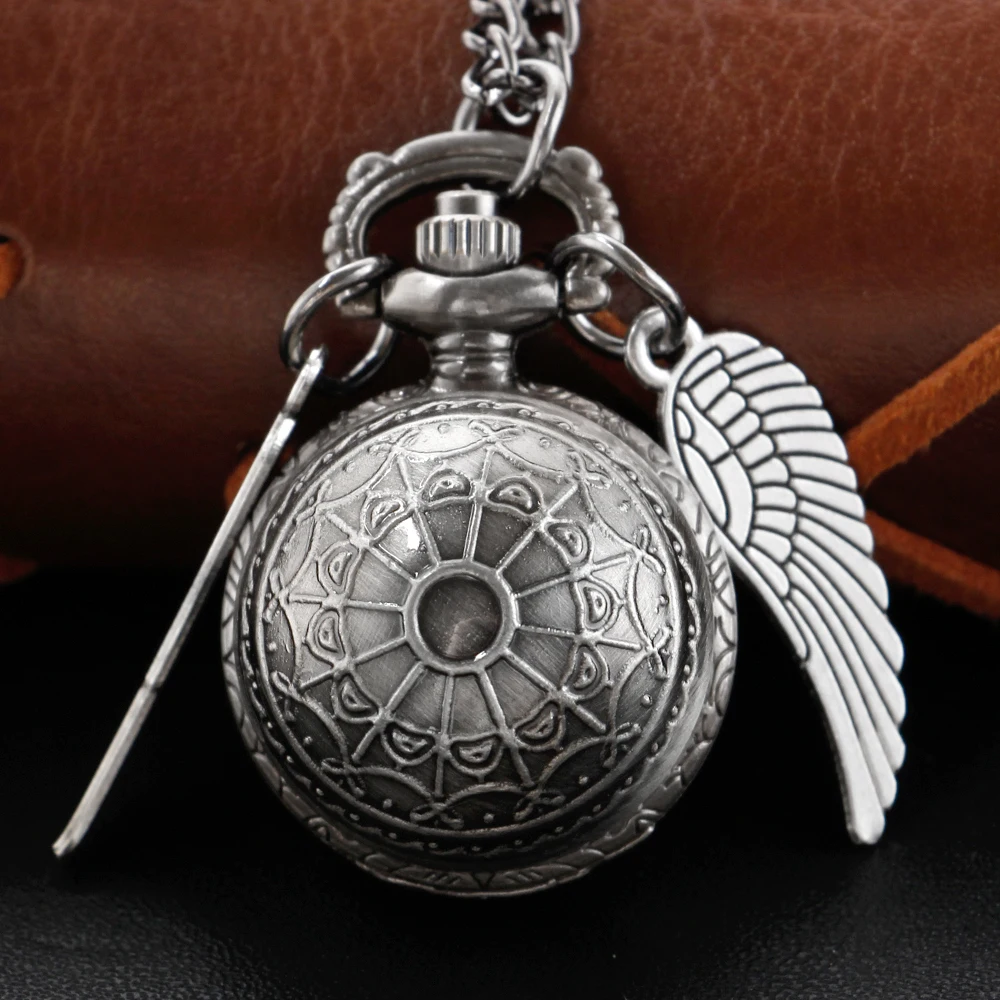 Magic Gold Fairy Ball Pocket Watch Necklace – Vintage Quartz Pendant Watch Magic Gold Fairy Ball Pocket Watch Necklace – Vintage Quartz Pendant Watch - Image 15