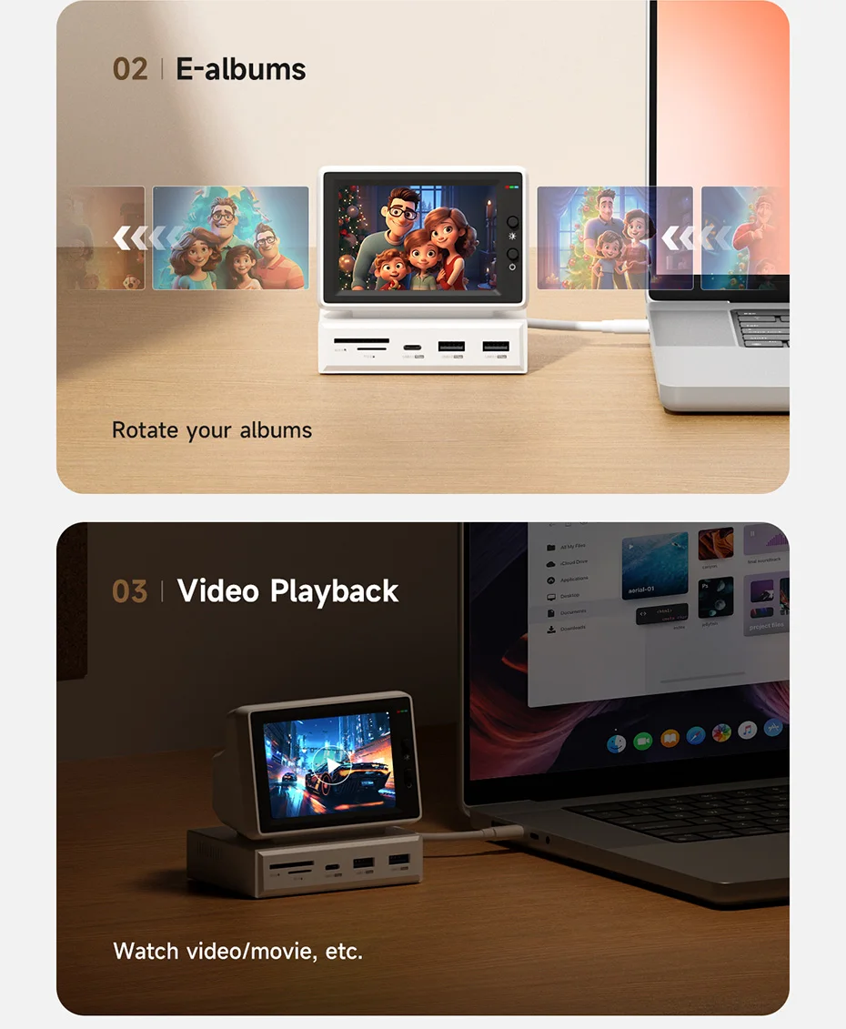 3.5 Inch IPS Mini Screen USB C Hub – PC CPU RAM Monitor Display with AIDA64 3.5 Inch IPS Mini Screen USB C Hub – PC CPU RAM Monitor Display with AIDA64 - Image 24