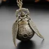Magic Gold Fairy Ball Pocket Watch Necklace – Vintage Quartz Pendant Watch Magic Gold Fairy Ball Pocket Watch Necklace – Vintage Quartz Pendant Watch