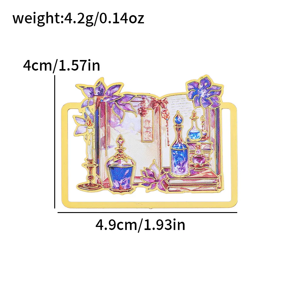 Gothic Metal Bookmark Page Clip – Vintage Hollow Book Marker for Reading Gothic Metal Bookmark Page Clip – Vintage Hollow Book Marker for Reading - Image 10