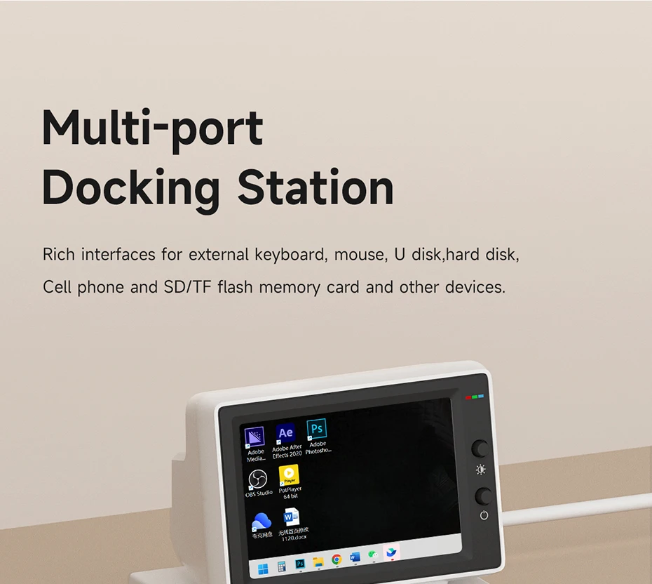 3.5 Inch IPS Mini Screen USB C Hub – PC CPU RAM Monitor Display with AIDA64 3.5 Inch IPS Mini Screen USB C Hub – PC CPU RAM Monitor Display with AIDA64 - Image 17