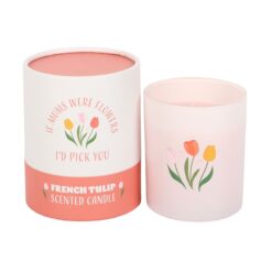 Alternative view of If Mums Were Flowers French Tulip Candle