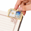 Gothic Metal Bookmark Page Clip – Vintage Hollow Book Marker for Reading