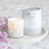 In Loving Memory White Butterfly Vanilla Candle