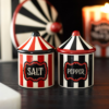 Circus Tent Salt and Pepper Shakers