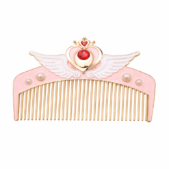 Anime Metal Hair Comb Cosplay Prop – Pink Cartoon Decorative Hair Accessory