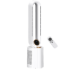 Bladeless Tower Fan with Humidifier – UV Sterilisation, Oscillation and Remote Control